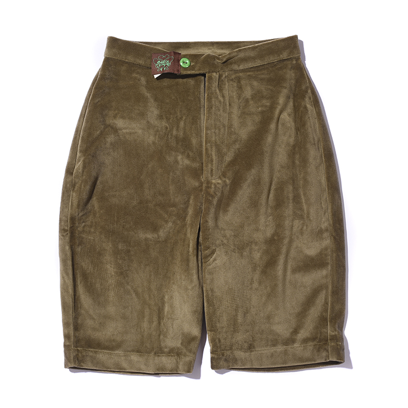 NLF 高腰毛毛車褲NLF Biker Shorts/Dark Green墨綠
