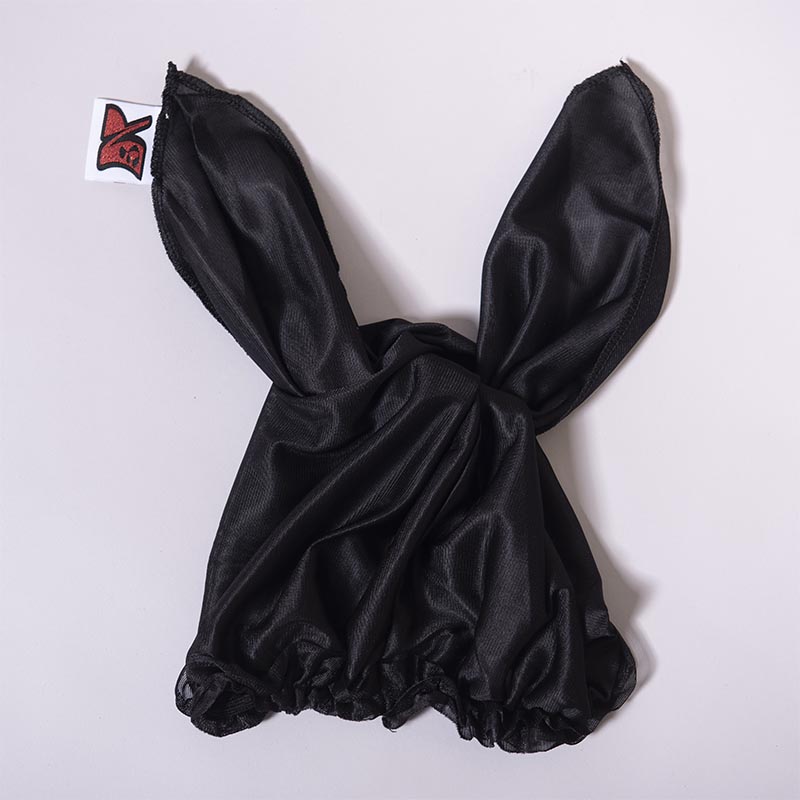 2022 Bunny Ear Du-Rag 兔耳帽/ 黑