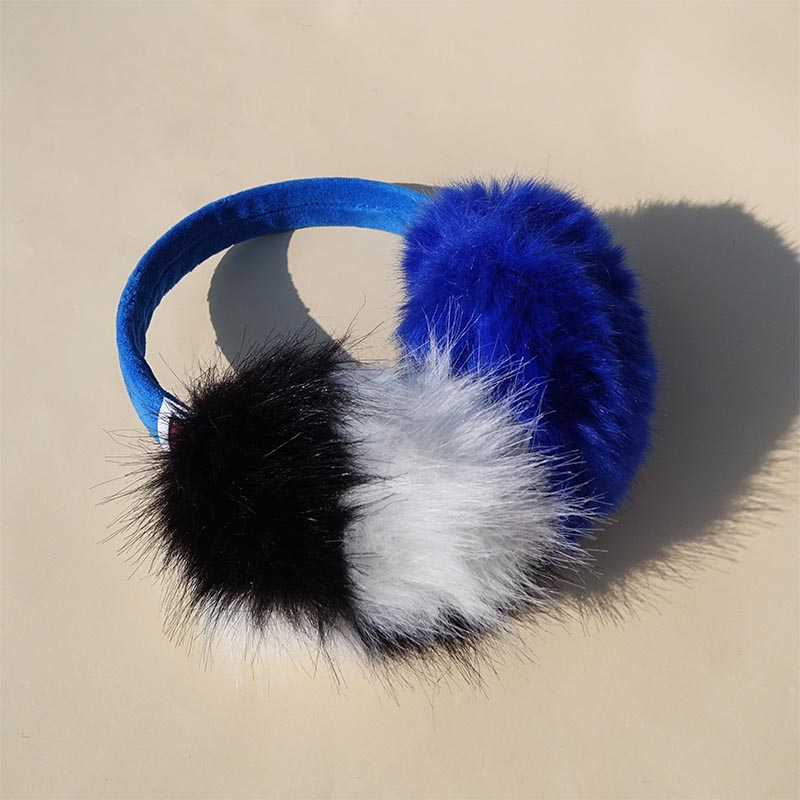 NLF Fur Earmuffs毛毛耳罩/寶藍