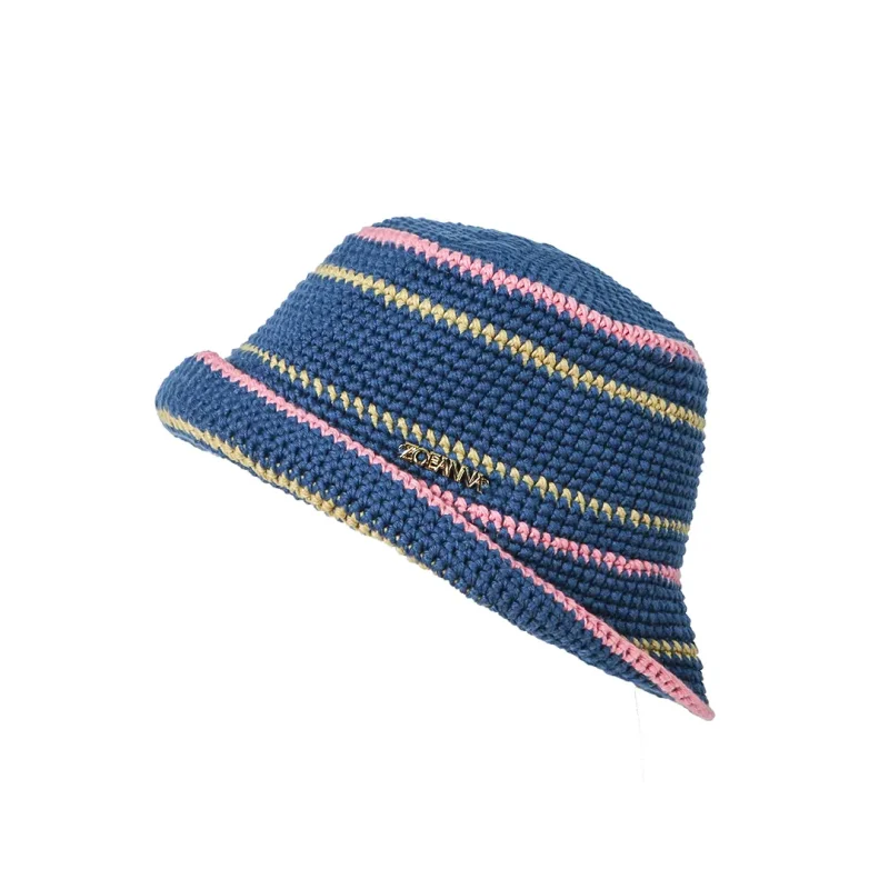 ZOEANNA ’90s Beach Club Crochet Hat – Cherry Pepsi