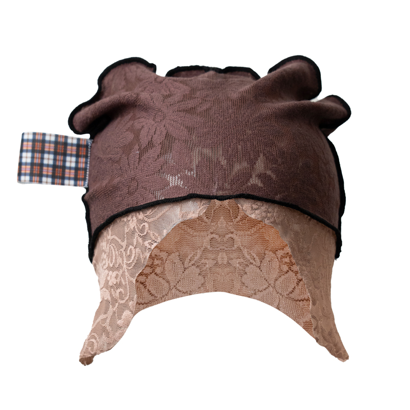 Lace Bunny hat蕾絲長耳帽/Boba Tea雙色珍奶/ 親子